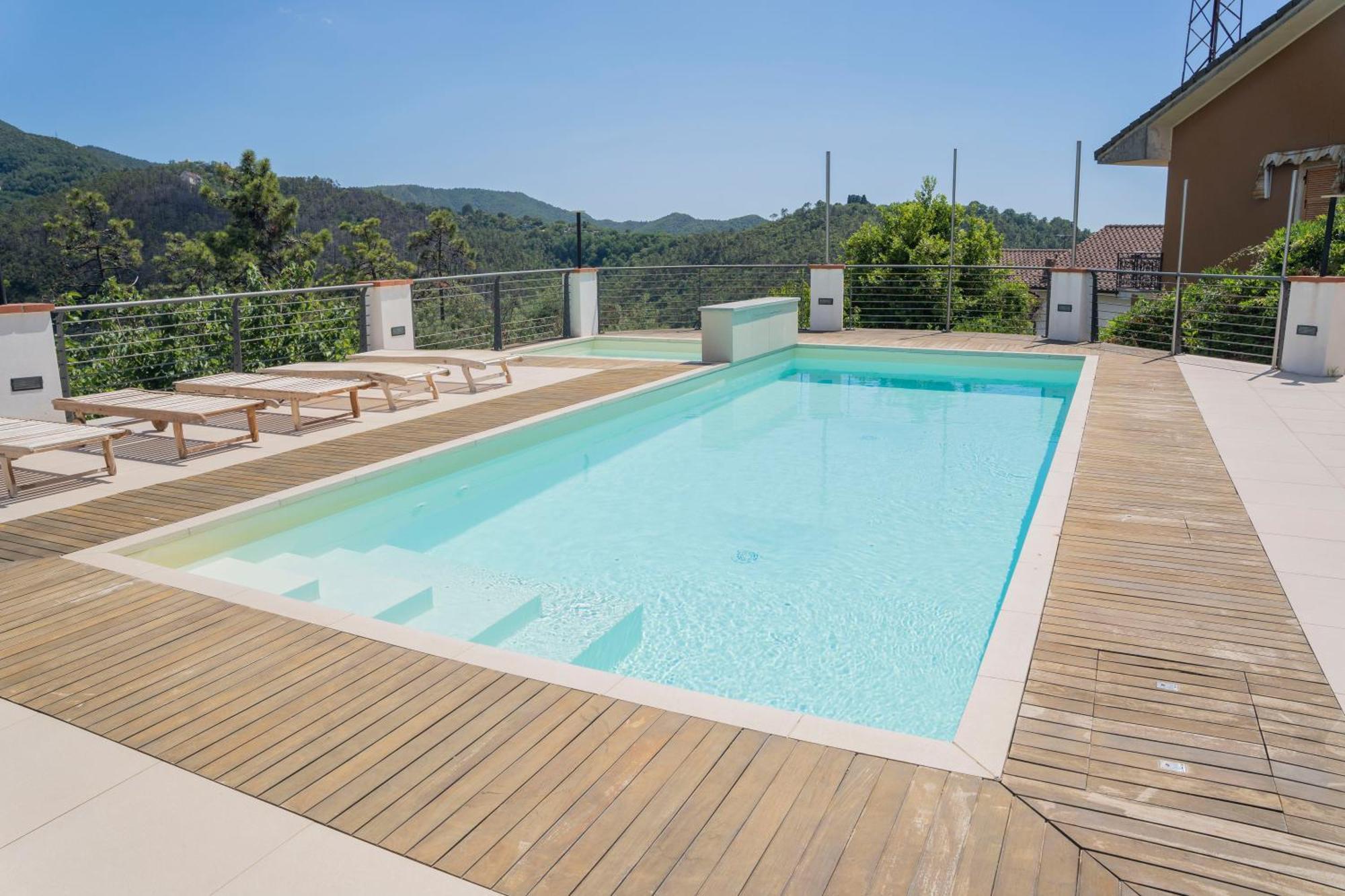 066 - Villa Letizia, Elegante 3 Piscina E Natura, 10 Minuti Da Mare E Spiaggie Casarza Ligure Exterior photo